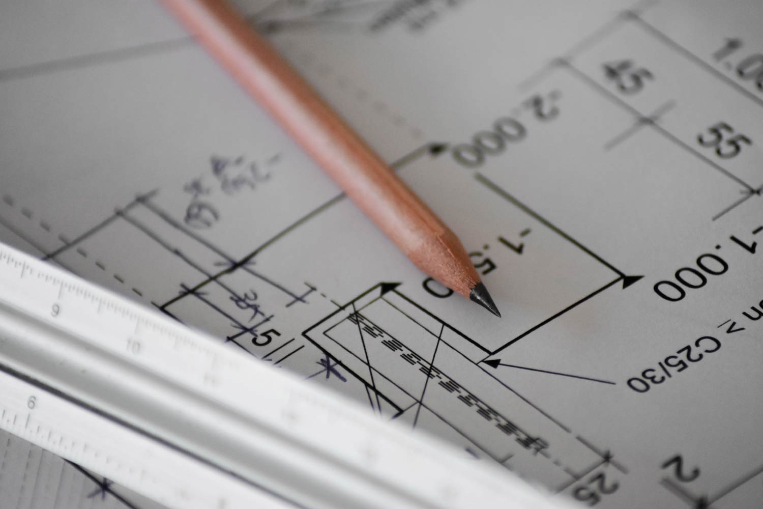 Concrete plans for a Spokane construction project